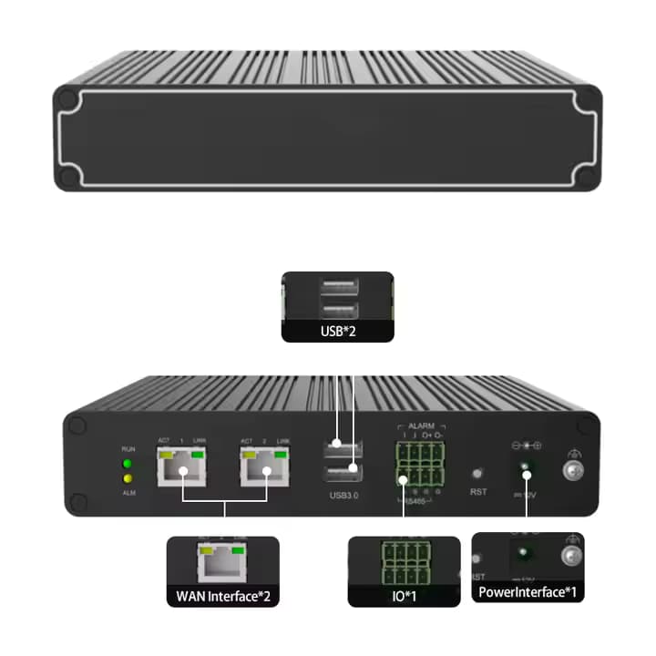 AI Edge Computer with Face Recognition