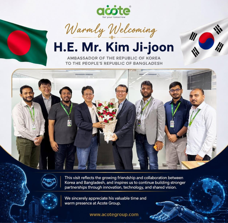 Welcoming H.E. Mr. Kim Ji-joon to Acote Group
