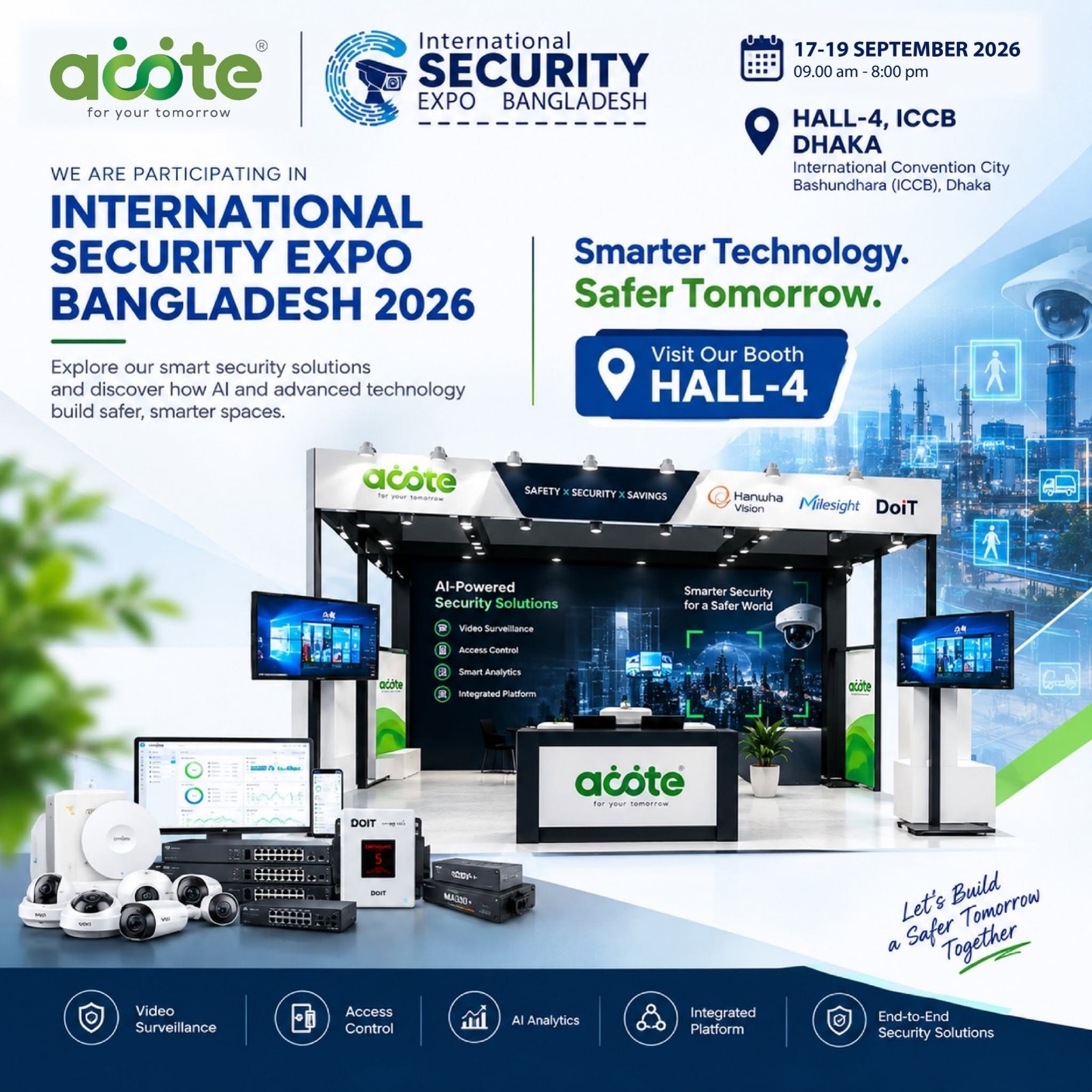 Participate in International Security Expo Bangladesh 2026