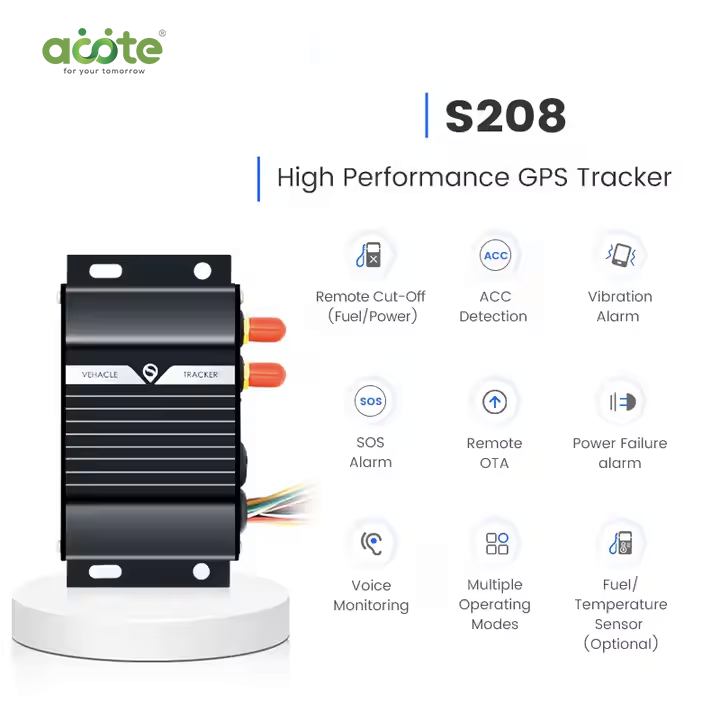 Anti Jammer GPS Tracker with Fuel Sensor