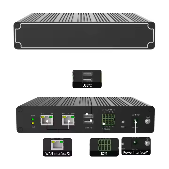 AI Edge Computer with Face Recognition